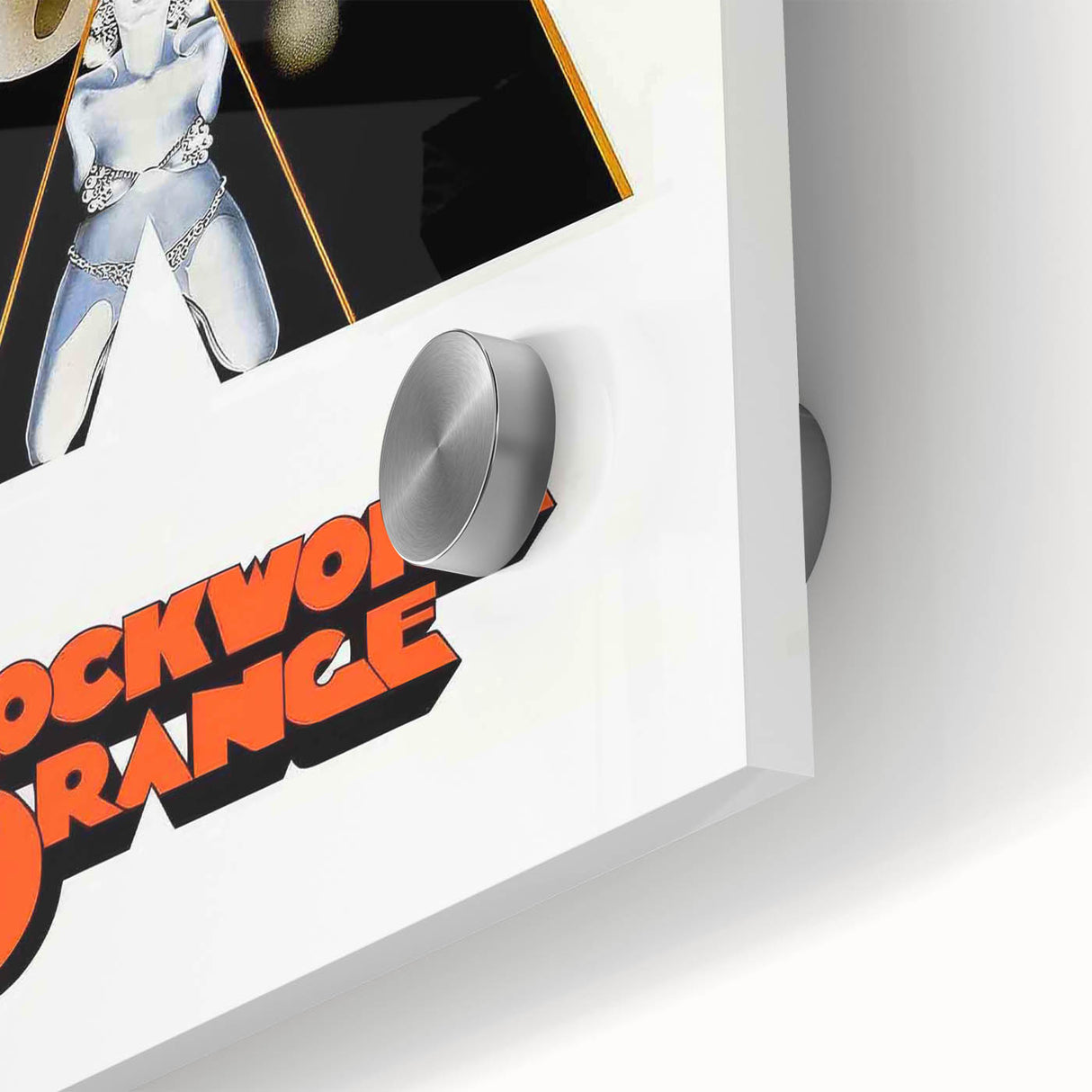 1970s Vintage Movie Poster – Classic 70s Film Art of A Clockwork Orange