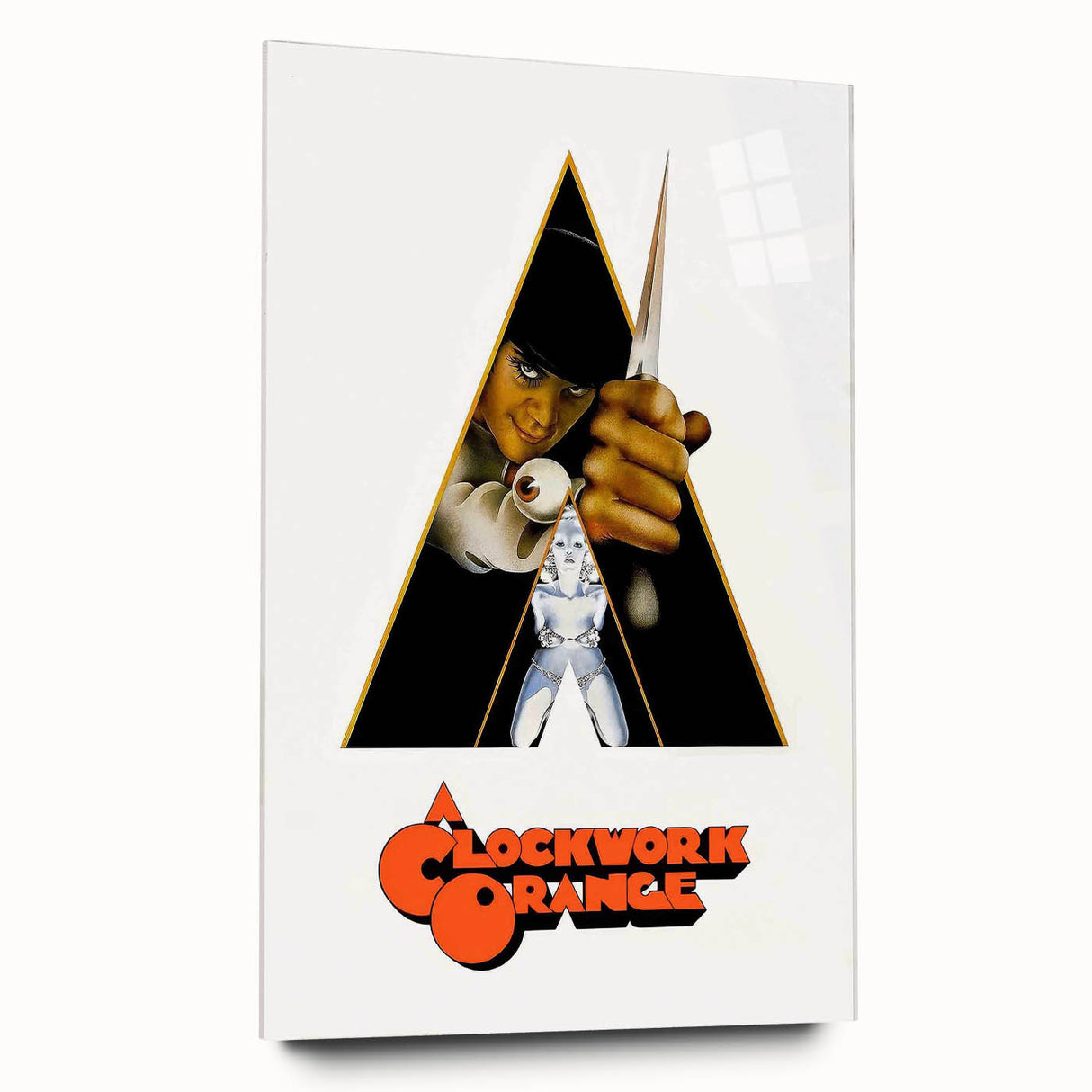 1970s Vintage Movie Poster – Classic 70s Film Art of A Clockwork Orange