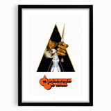 1970s Vintage Movie Poster – Classic 70s Film Art of A Clockwork Orange