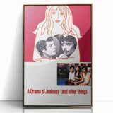 1970s Vintage Movie Poster – Classic 70s Film Art of A Drama of Jealousy