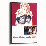 1970s Vintage Movie Poster – Classic 70s Film Art of A Drama of Jealousy