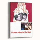1970s Vintage Movie Poster – Classic 70s Film Art of A Drama of Jealousy