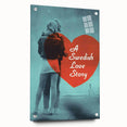 1970s Vintage Movie Poster – Classic 70s Film Art of A Swedish Love Story
