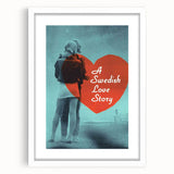1970s Vintage Movie Poster – Classic 70s Film Art of A Swedish Love Story