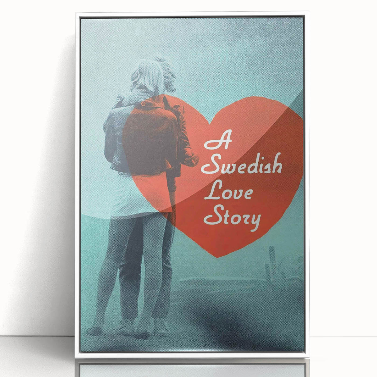 1970s Vintage Movie Poster – Classic 70s Film Art of A Swedish Love Story