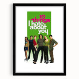 1990s Vintage Movie Poster - 10 Things I Hate About You Film Print
