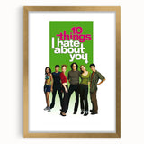 1990s Vintage Movie Poster - 10 Things I Hate About You Film Print