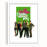 1990s Vintage Movie Poster - 10 Things I Hate About You Film Print