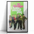 1990s Vintage Movie Poster - 10 Things I Hate About You Film Print