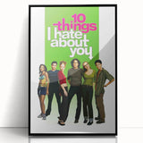 1990s Vintage Movie Poster - 10 Things I Hate About You Film Print