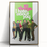 1990s Vintage Movie Poster - 10 Things I Hate About You Film Print