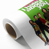 1990s Vintage Movie Poster - 10 Things I Hate About You Film Print