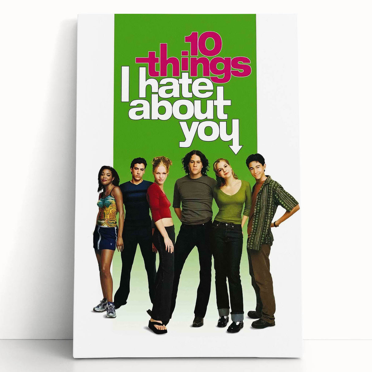 1990s Vintage Movie Poster - 10 Things I Hate About You Film Print