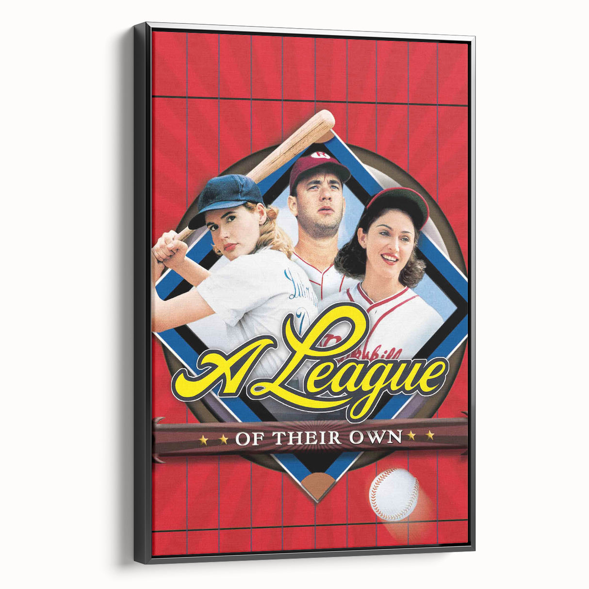 1990s Vintage Movie Poster - Classic 90s Film Art - A League of Their Own