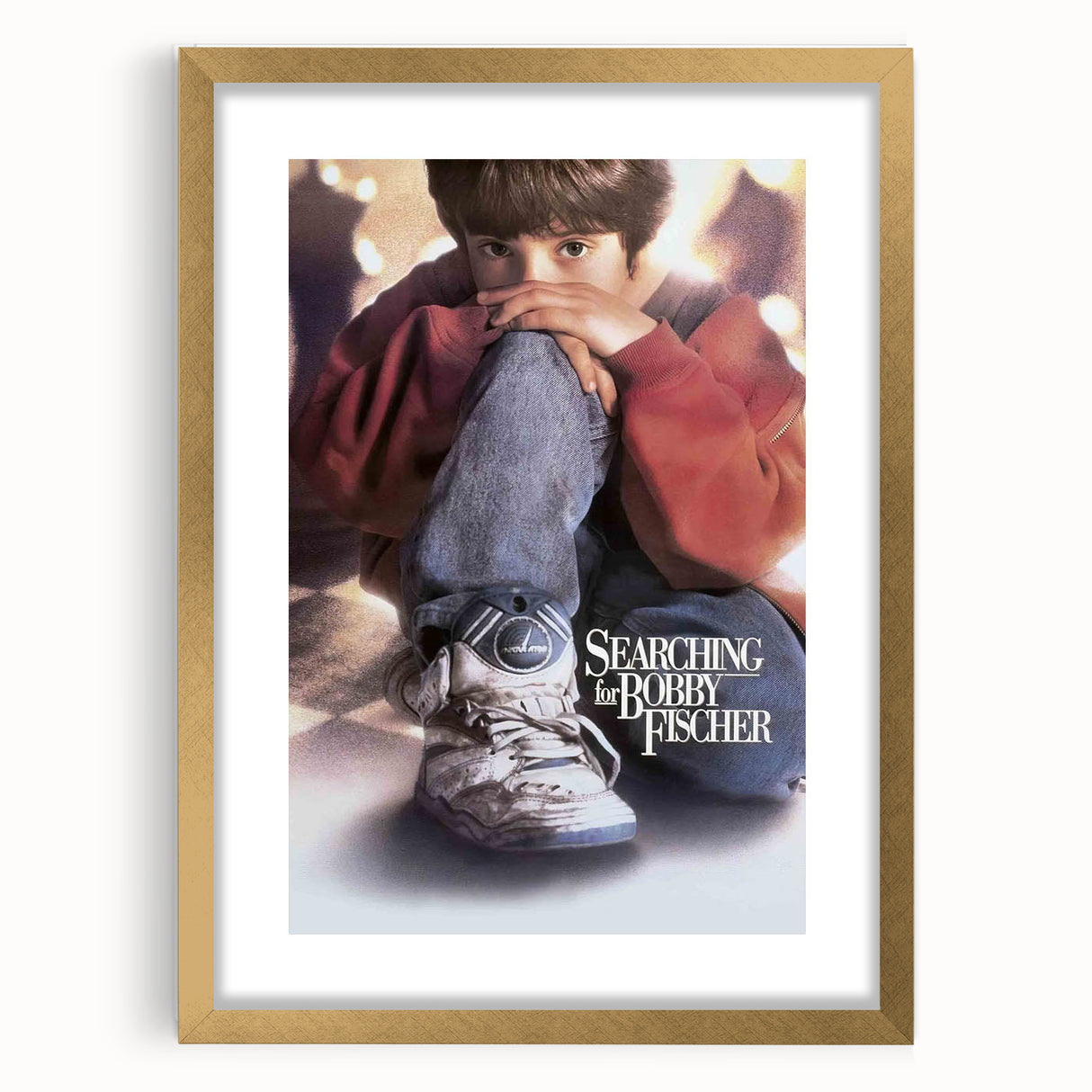 Searching for Bobby Fischer 1990s Vintage Movie Poster | Classic 90s Film Art