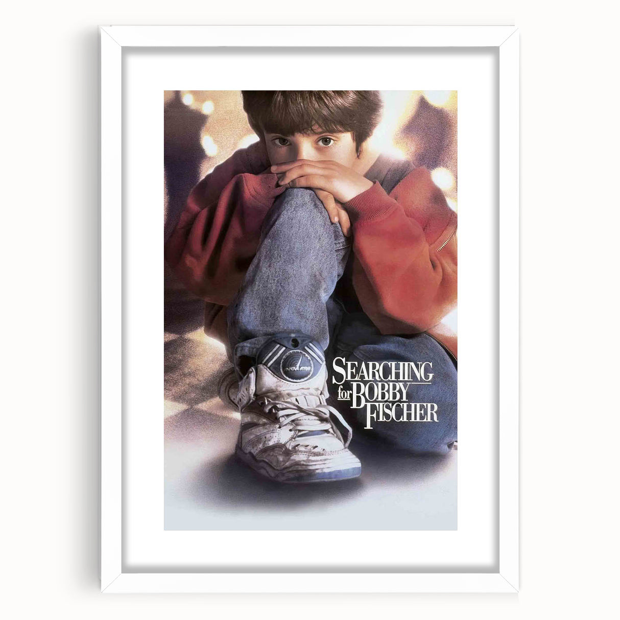 Searching for Bobby Fischer 1990s Vintage Movie Poster | Classic 90s Film Art