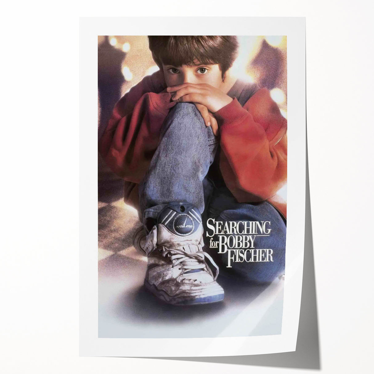 Searching for Bobby Fischer 1990s Vintage Movie Poster | Classic 90s Film Art