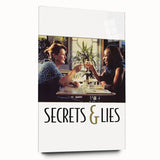 Secrets & Lies 1990s Vintage Movie Poster | Classic 90s Film Art
