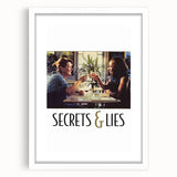 Secrets & Lies 1990s Vintage Movie Poster | Classic 90s Film Art