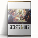 Secrets & Lies 1990s Vintage Movie Poster | Classic 90s Film Art