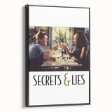 Secrets & Lies 1990s Vintage Movie Poster | Classic 90s Film Art