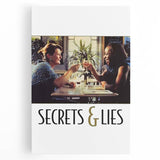 Secrets & Lies 1990s Vintage Movie Poster | Classic 90s Film Art