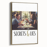 Secrets & Lies 1990s Vintage Movie Poster | Classic 90s Film Art