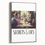 Secrets & Lies 1990s Vintage Movie Poster | Classic 90s Film Art