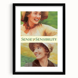 Sense and Sensibility 1990s Vintage Movie Poster | Classic 90s Film Art
