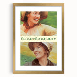 Sense and Sensibility 1990s Vintage Movie Poster | Classic 90s Film Art