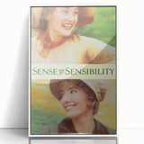 Sense and Sensibility 1990s Vintage Movie Poster | Classic 90s Film Art