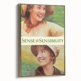 Sense and Sensibility 1990s Vintage Movie Poster | Classic 90s Film Art
