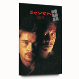 Se7en 1990s Vintage Movie Poster | Classic 90s Film Art