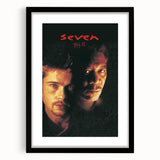 Se7en 1990s Vintage Movie Poster | Classic 90s Film Art