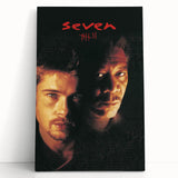 Se7en 1990s Vintage Movie Poster | Classic 90s Film Art