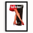1990s Vintage Movie Poster – Shall We Dance? Classic 90s Film Art