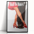 1990s Vintage Movie Poster – Shall We Dance? Classic 90s Film Art