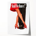1990s Vintage Movie Poster – Shall We Dance? Classic 90s Film Art