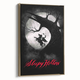 1990s Vintage Movie Poster – Sleepy Hollow Iconic 90s Film Poster