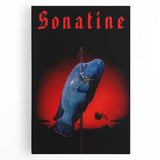 1990s Vintage Movie Poster – Sonatine Retro 1990s Movie Print