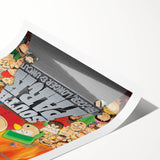 1990s Vintage Movie Poster – South Park Retro 1990s Movie Print
