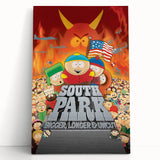1990s Vintage Movie Poster – South Park Retro 1990s Movie Print