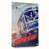 1990s Vintage Movie Poster – Speed Iconic 90s Film Poster
