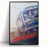 1990s Vintage Movie Poster – Speed Iconic 90s Film Poster