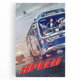 1990s Vintage Movie Poster – Speed Iconic 90s Film Poster