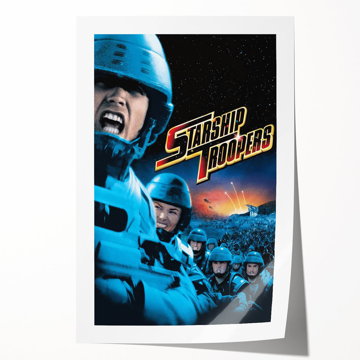 1990s Vintage Movie Poster - Classic 90s Film Art - Retro Sci-Fi Print