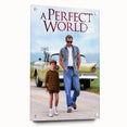 1990s Vintage Movie Poster - Classic 90s Film Art - A Perfect World