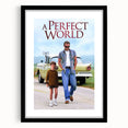 1990s Vintage Movie Poster - Classic 90s Film Art - A Perfect World