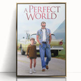 1990s Vintage Movie Poster - Classic 90s Film Art - A Perfect World