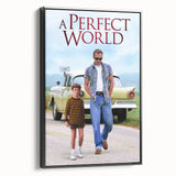 1990s Vintage Movie Poster - Classic 90s Film Art - A Perfect World
